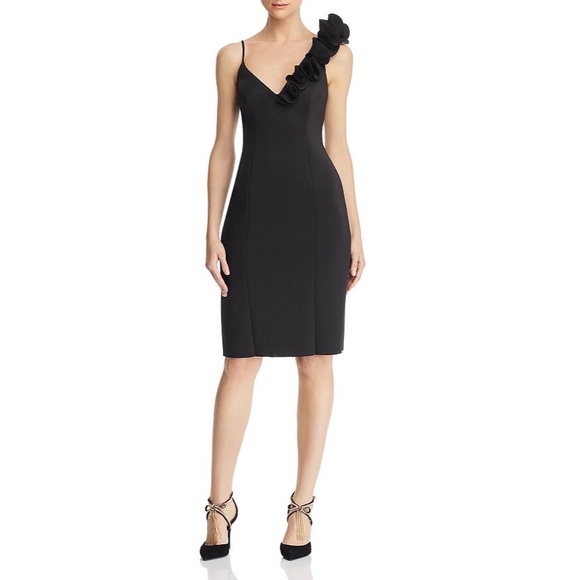 Eliza J Dresses & Skirts - [Eliza J] asymmetric ruffle dress